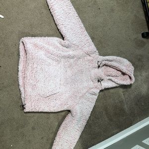 NEVER WORN BEFORE VS PINK sherpa hoodie